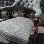 Patterned chair