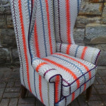 Patterned chair