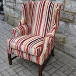 Striped pattern chair