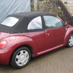 Red beetle car